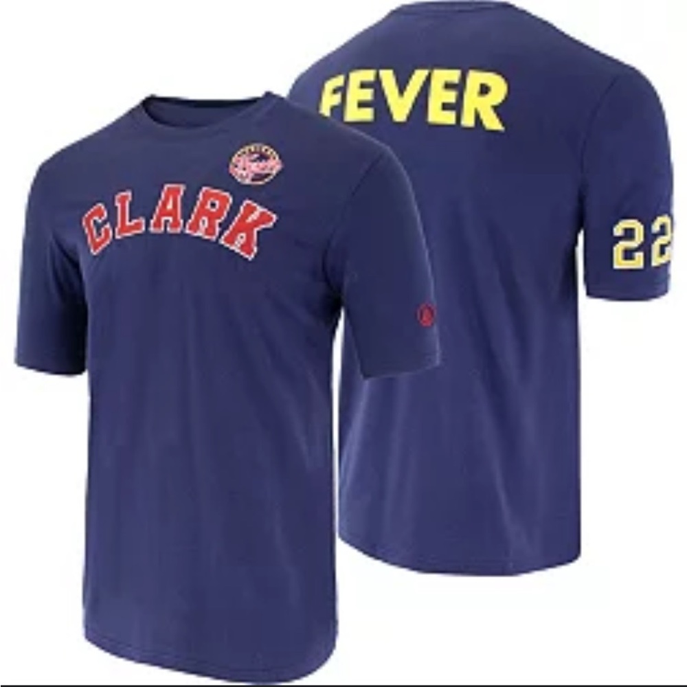 Caitlin Clark #22 Indiana Fever FISLL Short Sleeve Shirt Mens tee